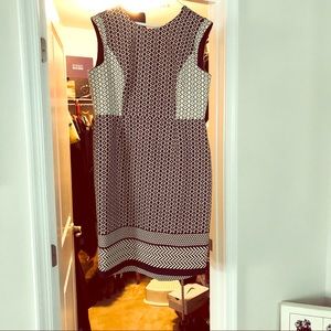Black and white Talbot dress